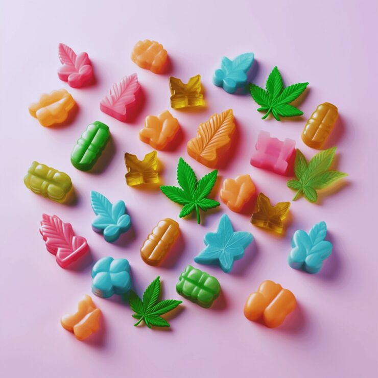 THC Gummies fun shapes and designs