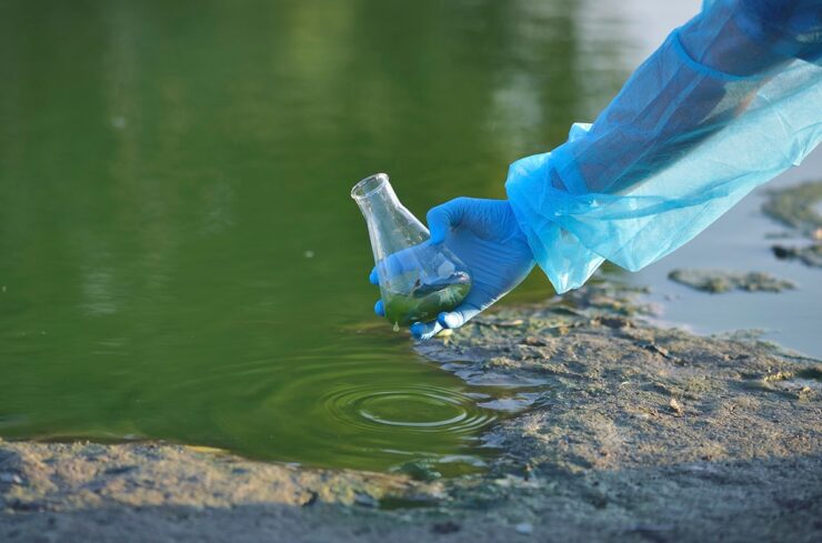 water contamination prevention with testing